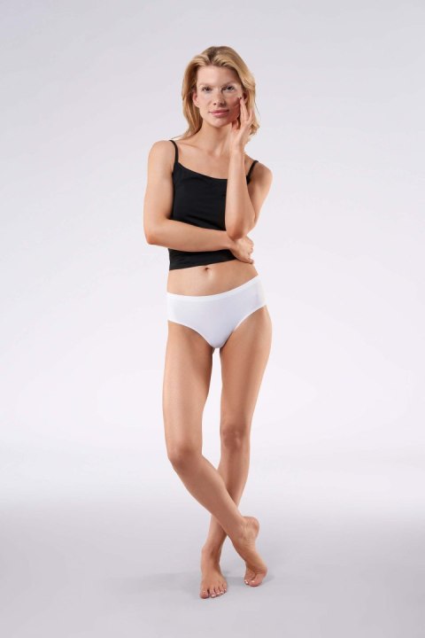 Figi Simple Panty Białe Biały M