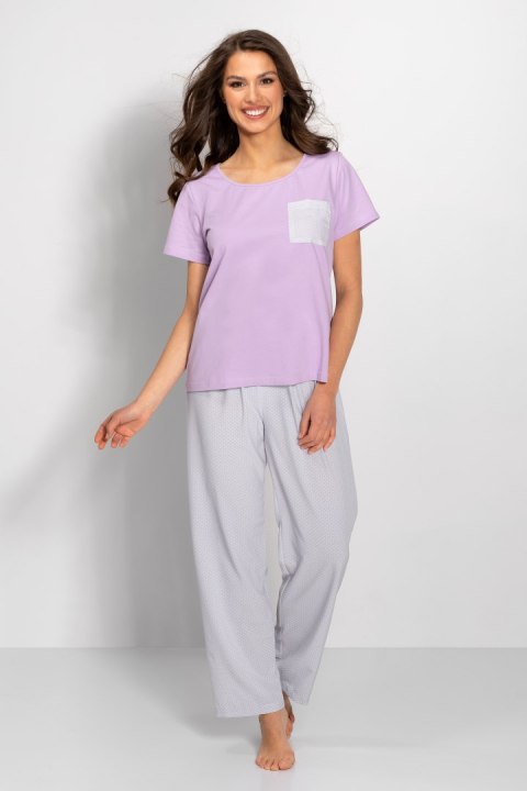 Piżama Caroline Lila-Grey S Piżama Caroline Lila-Grey S