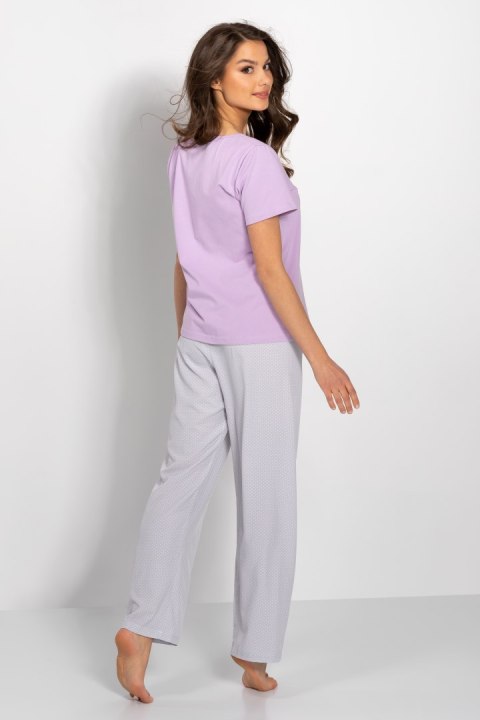 Piżama Caroline Lila-Grey S Piżama Caroline Lila-Grey S