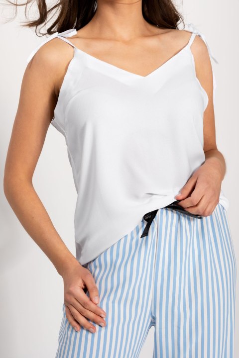 Piżama Erica White-Baby Blue M Piżama Erica White-Baby Blue M