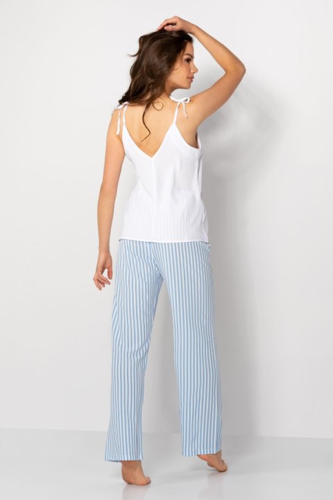 Piżama Erica White-Baby Blue M Piżama Erica White-Baby Blue M