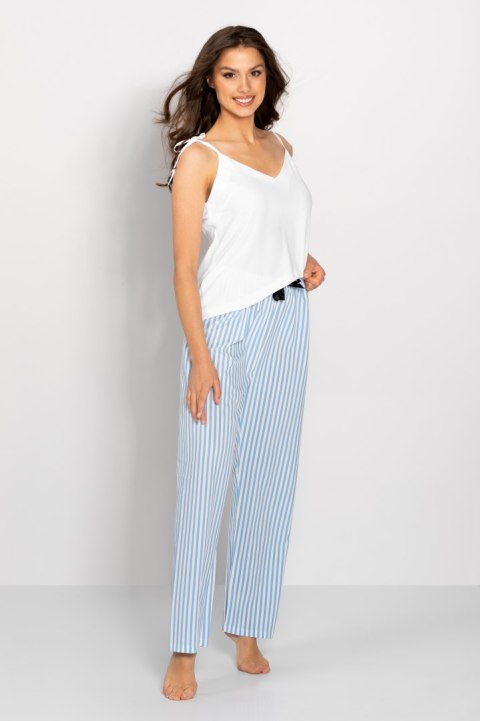 Piżama Erica White-Baby Blue S Piżama Erica White-Baby Blue S