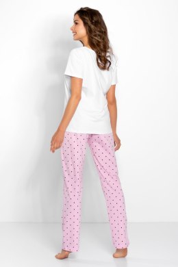 Piżama Flawless White-Pink S