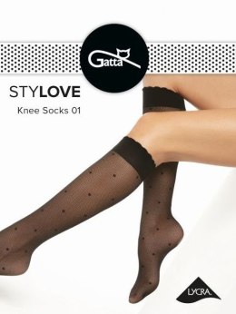 Podkolanówki Stylove 01 Nero UNI