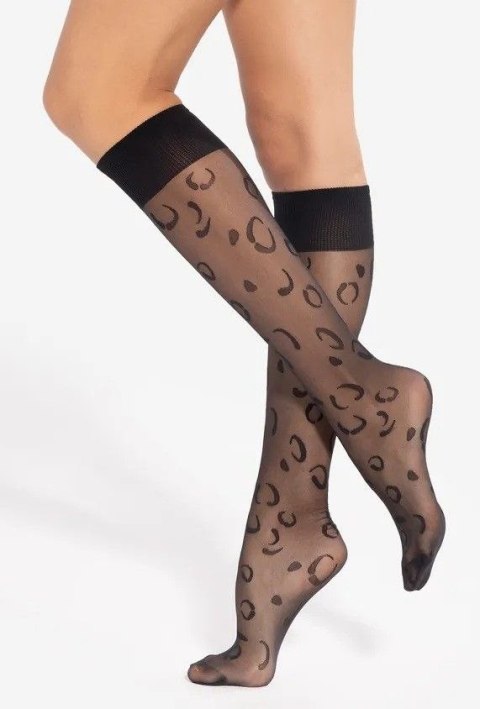 Podkolanówki Trendy Line 15 20 Den Black UNI Podkolanówki Trendy Line 15 20 Den Black UNI
