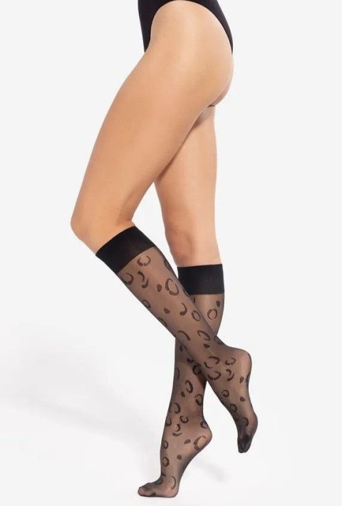 Podkolanówki Trendy Line 15 20 Den Black UNI Podkolanówki Trendy Line 15 20 Den Black UNI