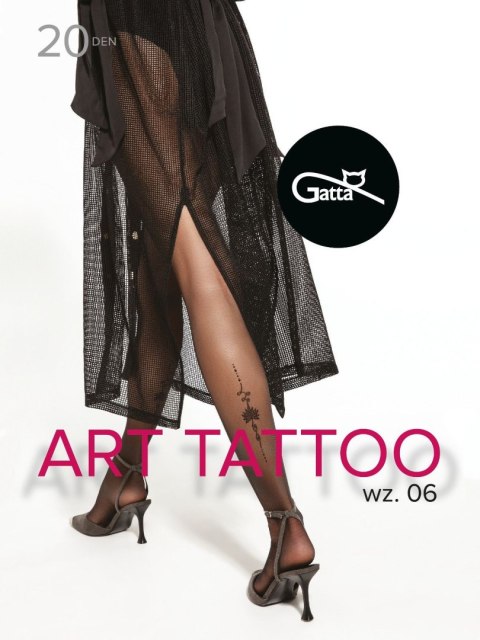 Rajstopy Tattoo 06 20 Den Nero 5 Rajstopy Tattoo 06 20 Den Nero 5
