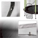 Trampolina ogrodowa dla dzieci siatka 110x140 cm zielona