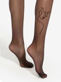 Rajstopy Tattoo 07 Nero Nero 5