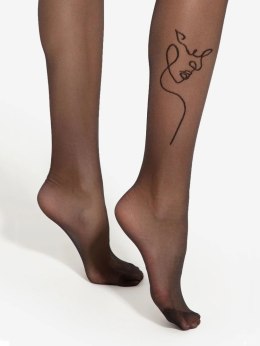 Rajstopy Tattoo 07 Nero Nero 5