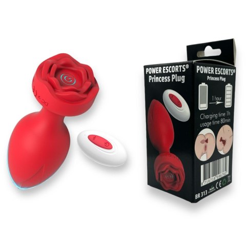 Plug - Remote Rose Design Plug - USB Rechargeable - 10 Functions - Two Colors Plug - Remote Rose Design Plug - USB Rechargeable - 10 Functions - Two Colors