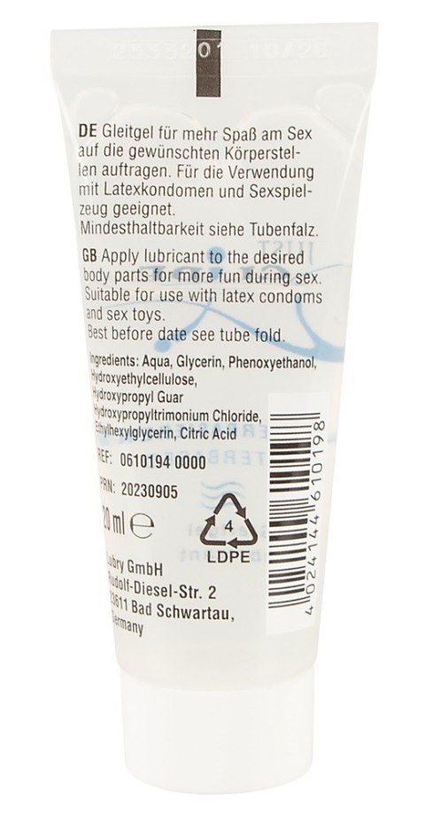LUBRYKANT JUST GLIDE 20 ML 13-0689 LUBRYKANT JUST GLIDE 20 ML 13-0689