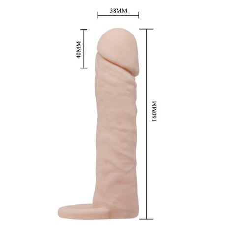 NAKŁADKA PRETTY LOVE - PENIS SLEEVE M 05-0554 NAKŁADKA PRETTY LOVE - PENIS SLEEVE M 05-0554
