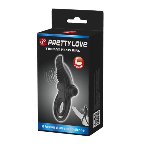 PIERŚCIEŃ PRETTY LOVE - VIBRANT PENIS RING 05-1124 PIERŚCIEŃ PRETTY LOVE - VIBRANT PENIS RING 05-1124