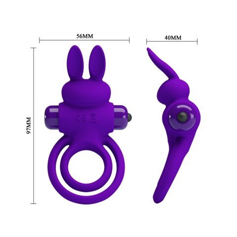 PIERŚCIEŃ PRETTY LOVE - VIBRANT PENIS RING 3 05-1131 PIERŚCIEŃ PRETTY LOVE - VIBRANT PENIS RING 3 05-1131