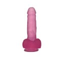 DILDO 7'' JELLY STUDS RÓŻOWE 24-0119