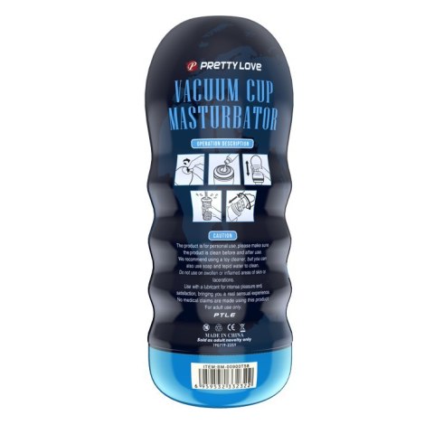 MASTURBATOR PRETTY LOVE VACUUM CUP MASTURBATOR 05-1176 MASTURBATOR PRETTY LOVE VACUUM CUP MASTURBATOR 05-1176