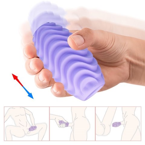 MASTURBATOR ROMANTIC DOUBLE-SIDED EGG 05-1238 MASTURBATOR ROMANTIC DOUBLE-SIDED EGG 05-1238