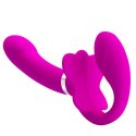 STRAPON BEZ UPRZĘŻY PRETTY LOVE - VIBRATING STRAPLESS STRAP-ON 05-1279