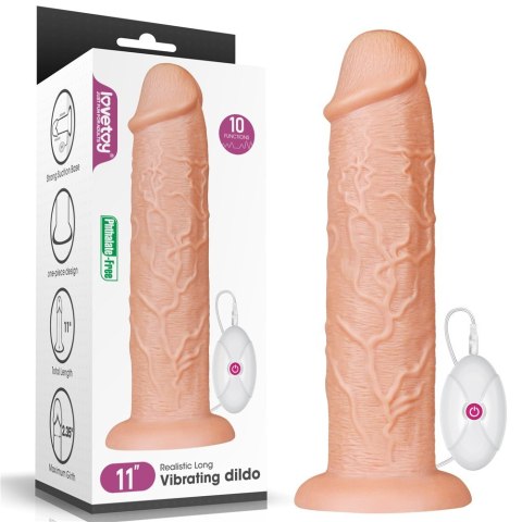 WIBRATOR 11'' KING-SIZED DILDO 24-0287