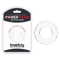 PIERŚCIEŃ POWER PLUS COCKRING PRZEZROCZYSTY 24-0359