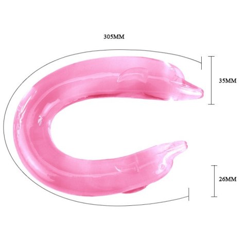 PODWÓJNE DILDO DOUBLE DOLPHIN 05-1415 PODWÓJNE DILDO DOUBLE DOLPHIN 05-1415