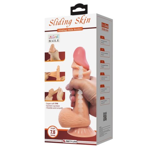 DILDO SLIDING SKIN 7,6" 05-1507 DILDO SLIDING SKIN 7,6" 05-1507