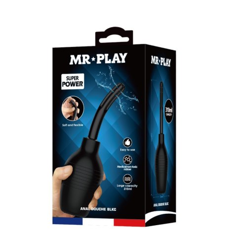 GRUSZKA MR PLAY SUPER POWER ANAL DOUCHE BLACK 05-1498 GRUSZKA MR PLAY SUPER POWER ANAL DOUCHE BLACK 05-1498