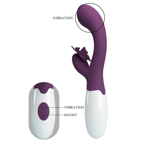 Wibrator PRETTY LOVE BUTERFLY KISS 05-1593 Wibrator PRETTY LOVE BUTERFLY KISS 05-1593