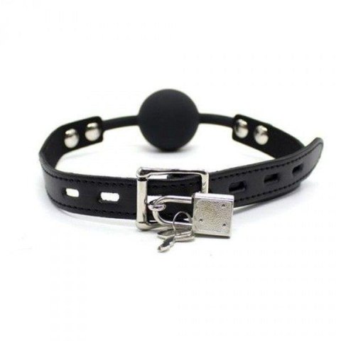 Knebel-Ball Gag + Block (nero) Knebel-Ball Gag + Block (nero)