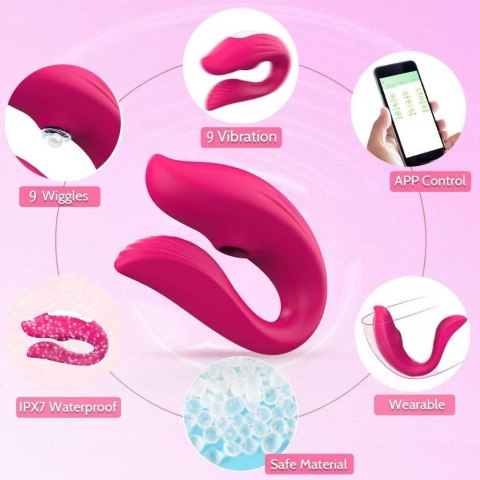 Vibrator - pink - app control