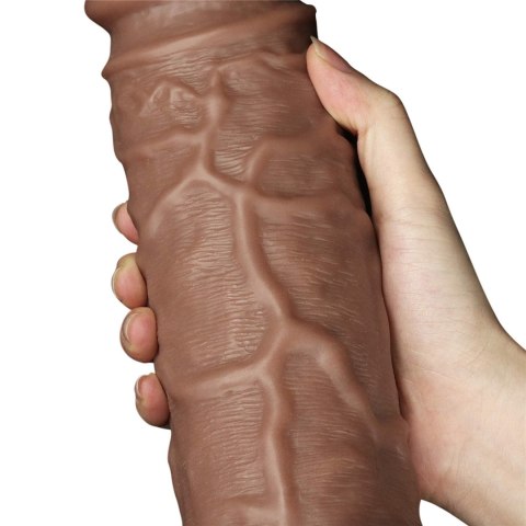 10.5'' Realistic Chubby Vibrating Dildo 10.5'' Realistic Chubby Vibrating Dildo