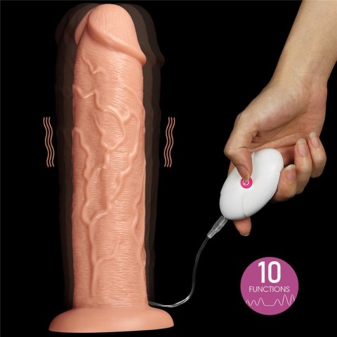 11'' Realistic Long Vibrating Dildo 11'' Realistic Long Vibrating Dildo