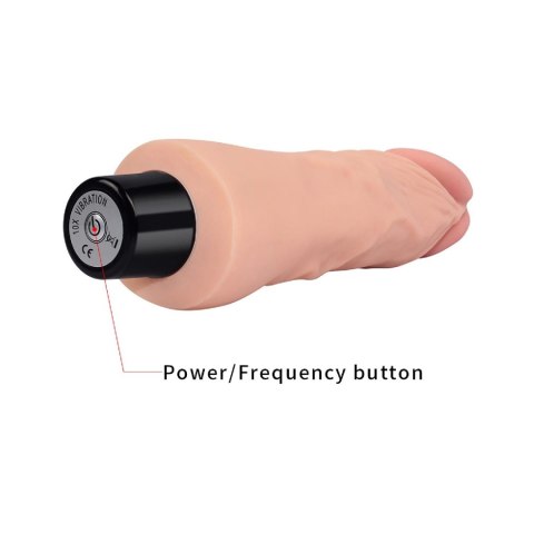 7"" REAL SOFTEE Vibrating Dildo 7"" REAL SOFTEE Vibrating Dildo
