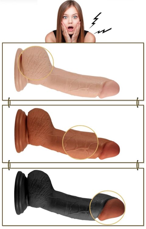 7"" Real Extreme Dildo Flesh 7"" Real Extreme Dildo Flesh