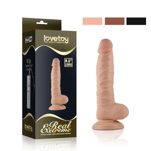 8.5"" Real Extreme Dildo Flesh 8.5"" Real Extreme Dildo Flesh