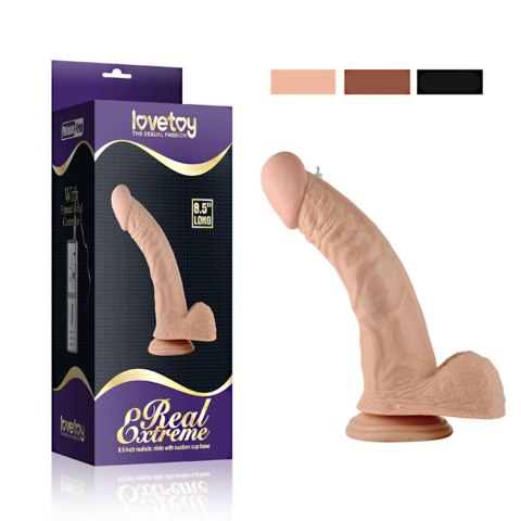 8.5"" Real Extreme Dildo Flesh 8.5"" Real Extreme Dildo Flesh