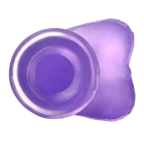 6"" Jelly Studs Crystal Dildo Small Purple 6"" Jelly Studs Crystal Dildo Small Purple