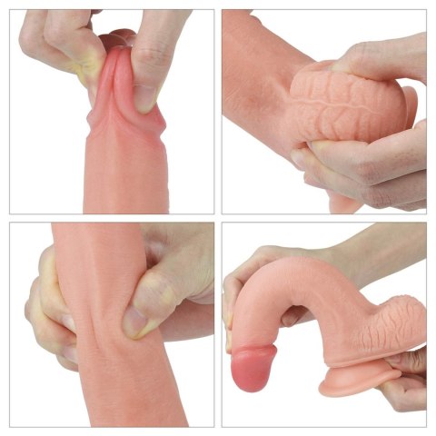 8'' Dual layered Platinum Silicone Cock 8'' Dual layered Platinum Silicone Cock