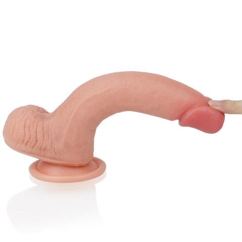 8'' Dual layered Platinum Silicone Cock 8'' Dual layered Platinum Silicone Cock