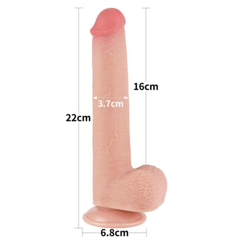 9'' Sliding Skin Dual Layer Dong Flesh 9'' Sliding Skin Dual Layer Dong Flesh