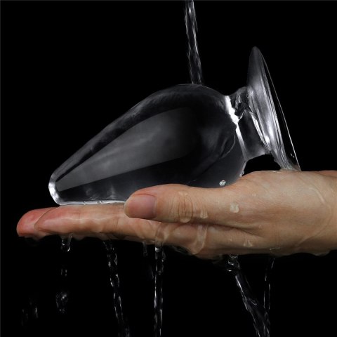 Flawless Clear Anal Plug 4.5'' Flawless Clear Anal Plug 4.5''