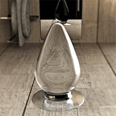 Flawless Clear Anal Plug 4.5'' Flawless Clear Anal Plug 4.5''