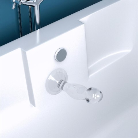 Flawless Clear Prostate Plug 6.5'' Flawless Clear Prostate Plug 6.5''