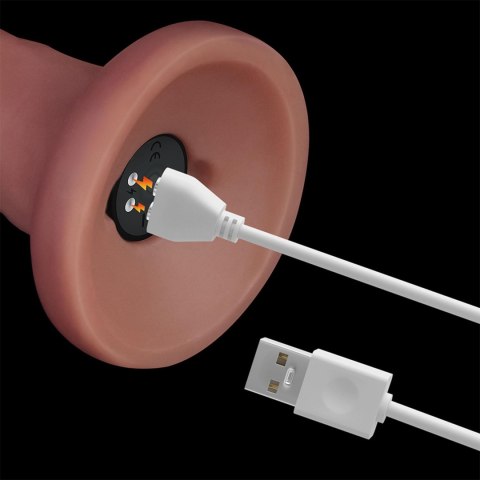 8'' Vibrating Dual Density Power Cock 8'' Vibrating Dual Density Power Cock