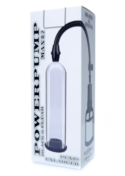 Pompka-Powerpump MAX 0.2 - Black&Clear Pompka-Powerpump MAX 0.2 - Black&Clear