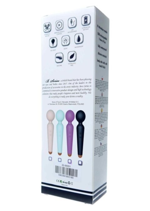 Stymulator-Rechargeable Power Wand USB 10 Functions - Purple Stymulator-Rechargeable Power Wand USB 10 Functions - Purple