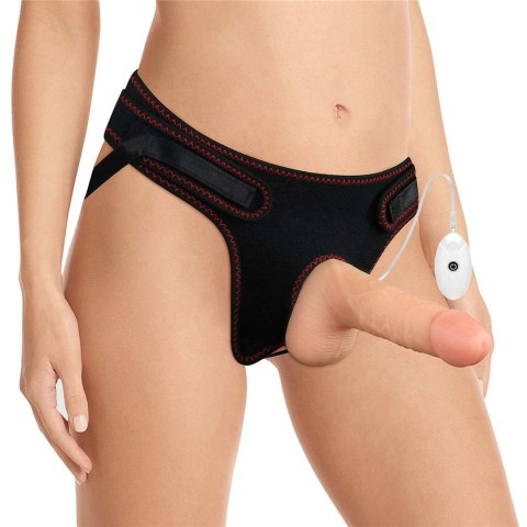 Vibrating Easy Strapon Set 7.0'' Vibrating Easy Strapon Set 7.0''