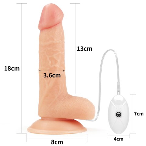 Vibrating Easy Strapon Set 7.0'' Vibrating Easy Strapon Set 7.0''