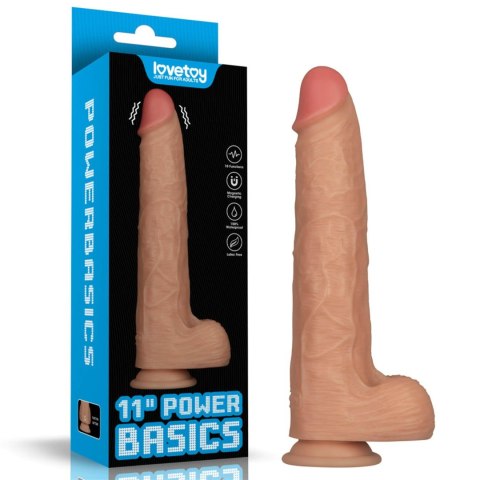 11'' Vibrating Power Basics Cock 11'' Vibrating Power Basics Cock